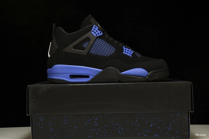 Reps TBK Retro CT8527-018 Game Black Royal Jordan 4 0728